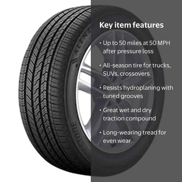 Bridgestone Alenza Sport A/S RFT 285/45R21 113H Tire - Audi Q8