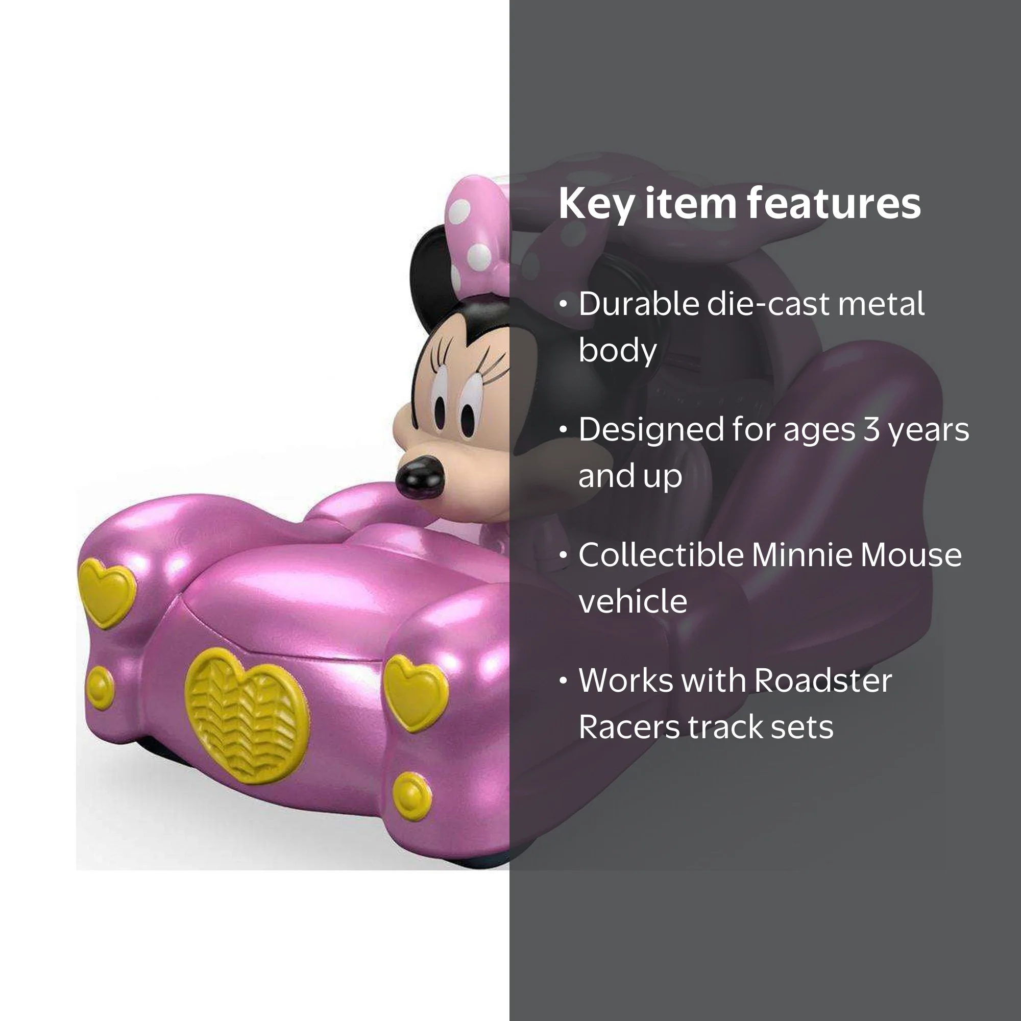 Disney Mickey Mouse Clubhouse Toy - Minnie's Bow-Tastic Bow-Mobile