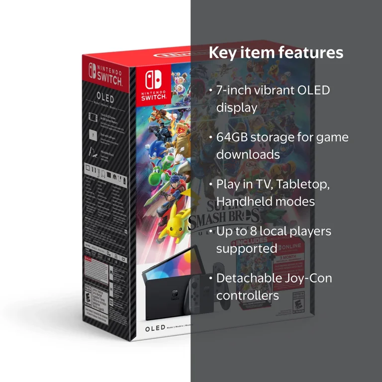 Nintendo Switch™ OLED Model: Super Smash Bros. Ultimate Family
