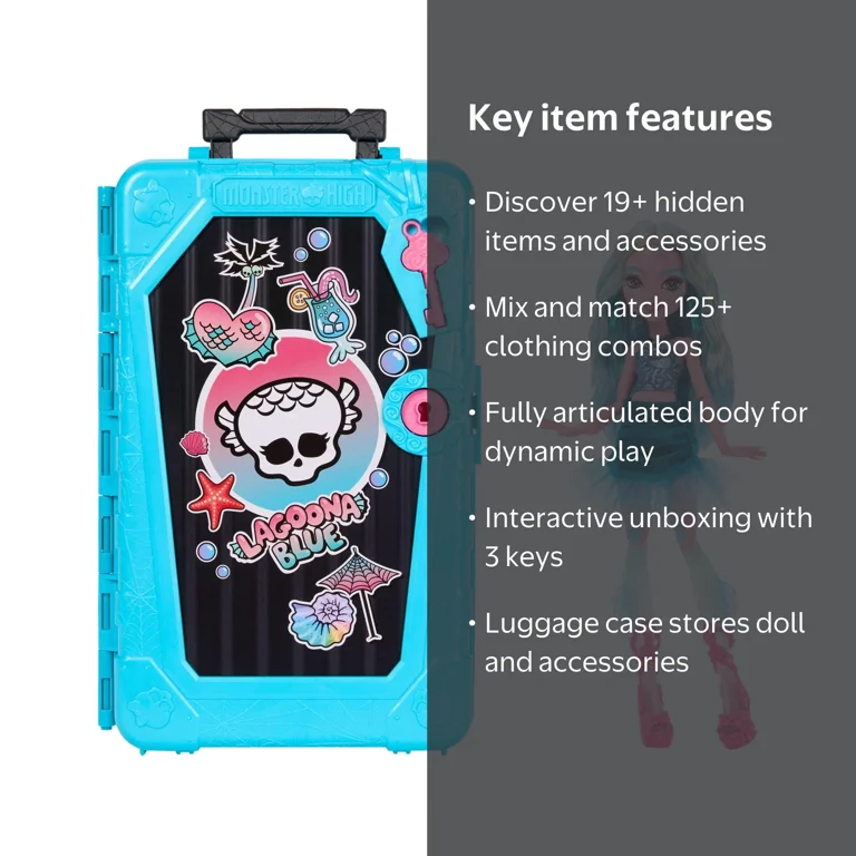 Monster High Skulltimate Secrets Gore-geous Oasis Playset, Lagoona