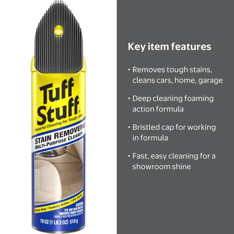 Tuff Stuff, Stain Remover and Multi-Purpose Cleaner, 18 oz, Heavy