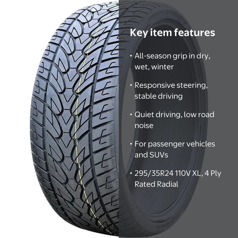 Fullway, All Season Tire, 295/35R24, XL Performance - Walmart.com