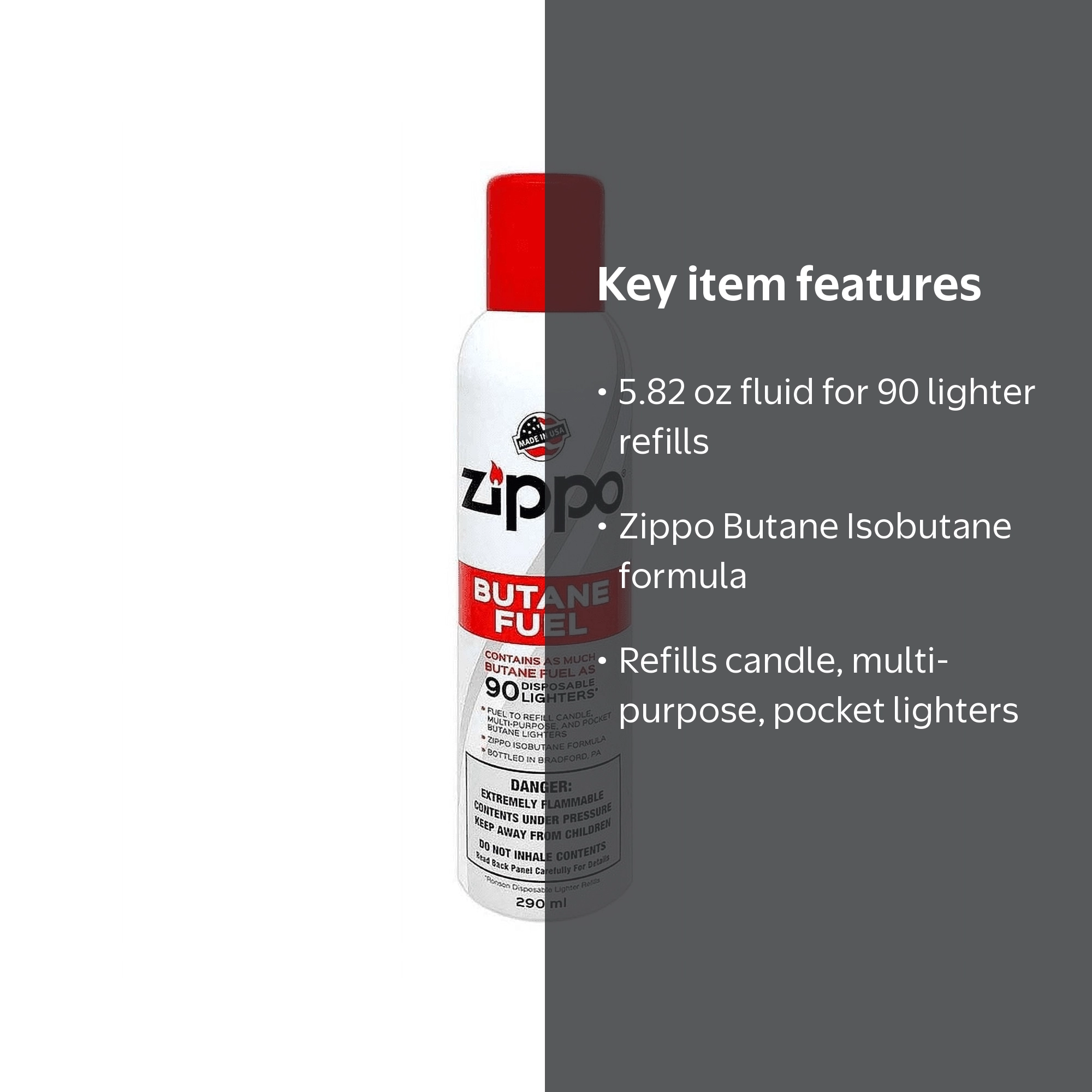 cigarette lighter butane refill Scripto 78-Gram Canister DBG78 Zippo Butane Fuel will keep your Flex Necks Colibri 90ml Premium Butane Cigar