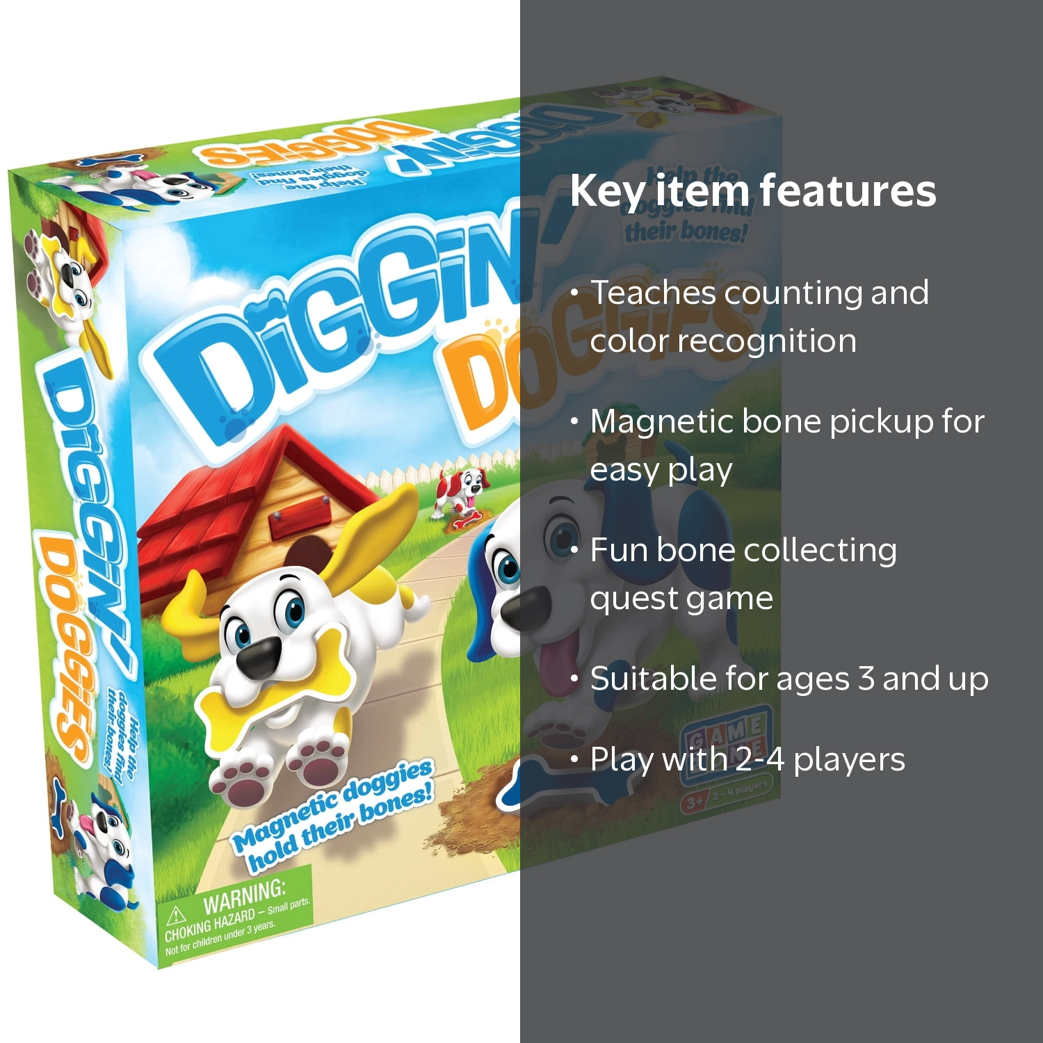 Game Zone Diggin' Doggies Board Game - Walmart.com