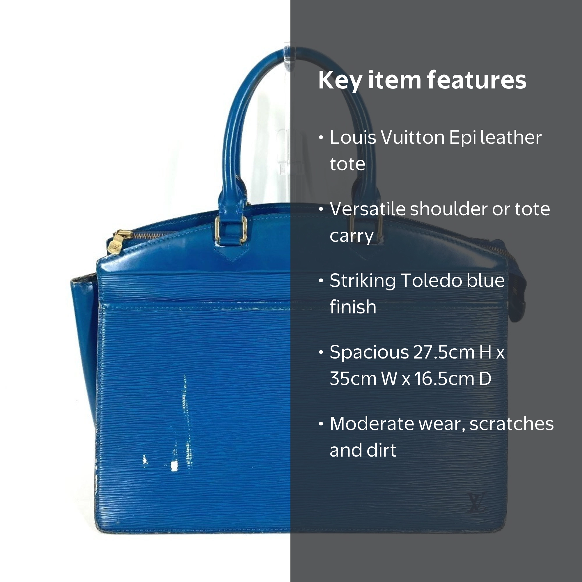 Pre-Owned LOUIS VUITTON M48185 Epi Riviera Shoulder Tote Bag in