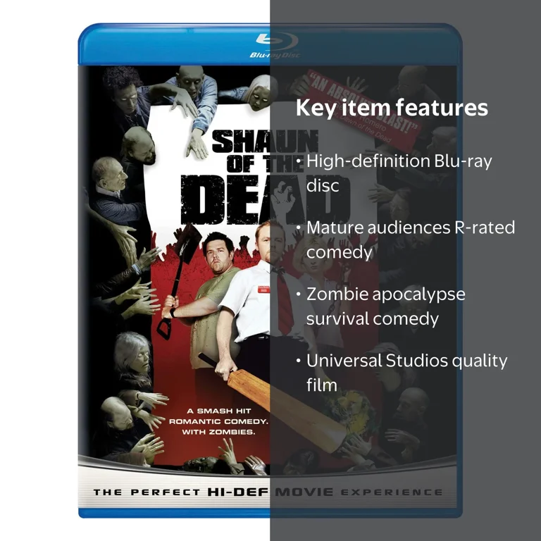 Universal Studios, Shaun of the Dead [Blu-ray], Comedy, R Rating