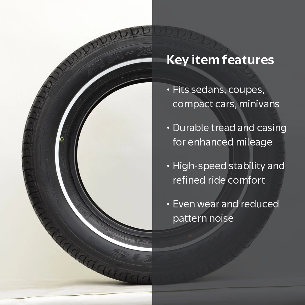 Maxxis MA-202 195/65R14 89 H Tire - Walmart.com