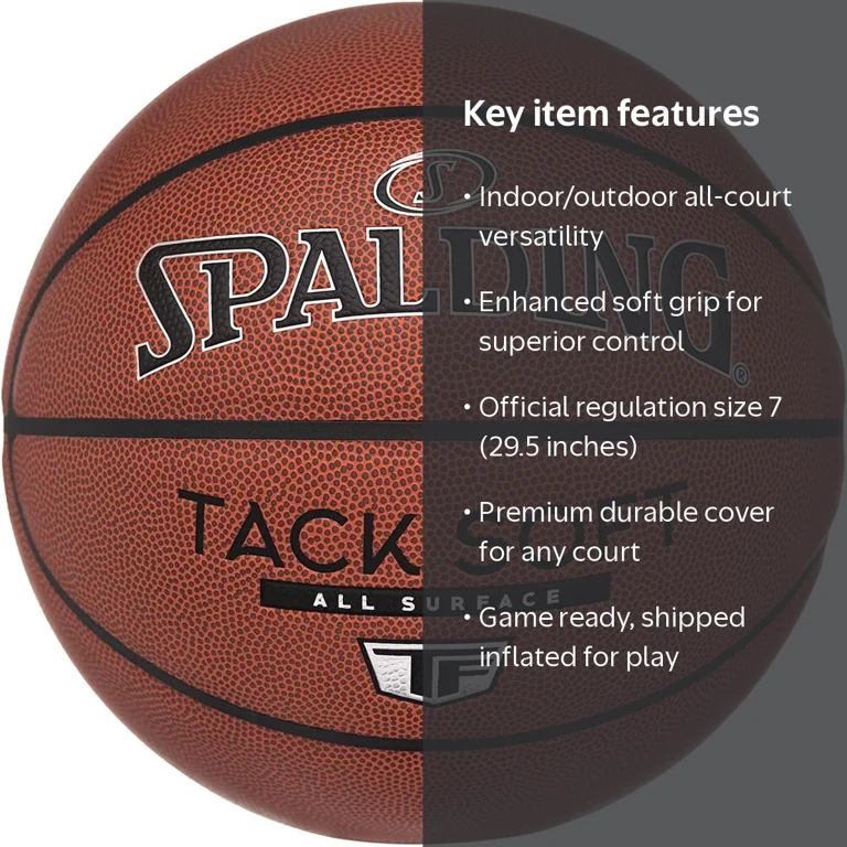 Spalding Tack-Soft TF Indoor/Outdoor Basketball - 29.5