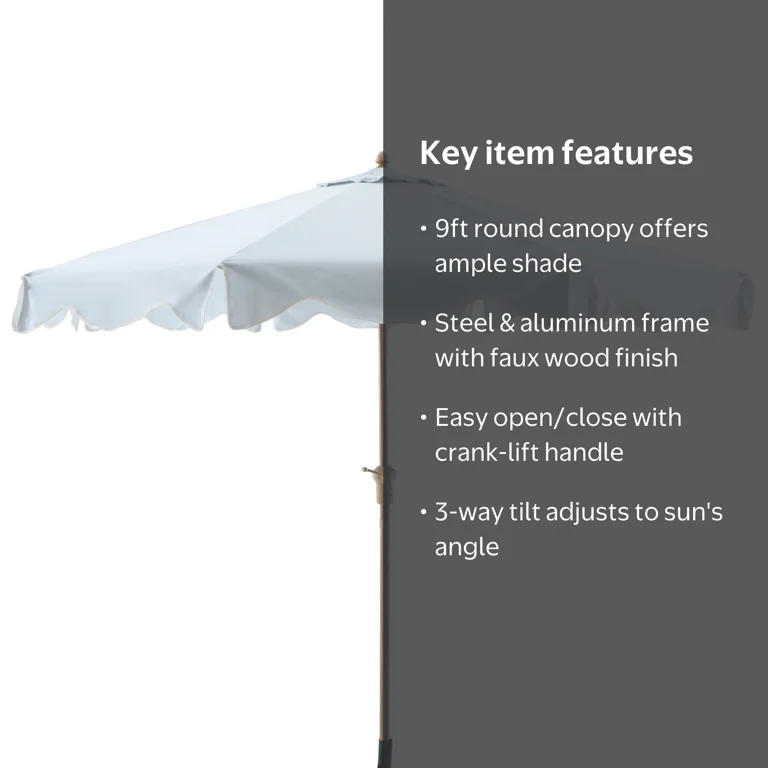 closes store for patio umbrella 9 FT 3 Tier Outdoor Market Umbrellas  Eco Trade Company Suitable for various places such as patio Patio Umbrellas | The Company