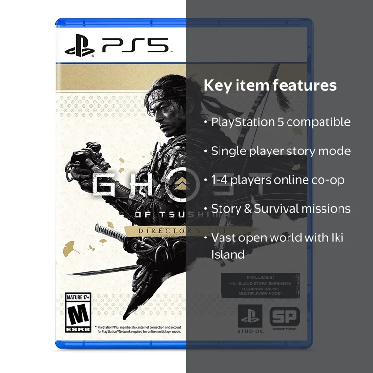 PlayStation, Ghost of Tsushima Director's Cut, PS5, Action