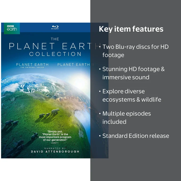 Planet Earth Collection Movie on Blu-ray - Walmart.com