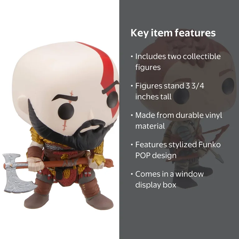 Funko POP! Games God of War Vinyl Figure, 2 Count - Walmart.com