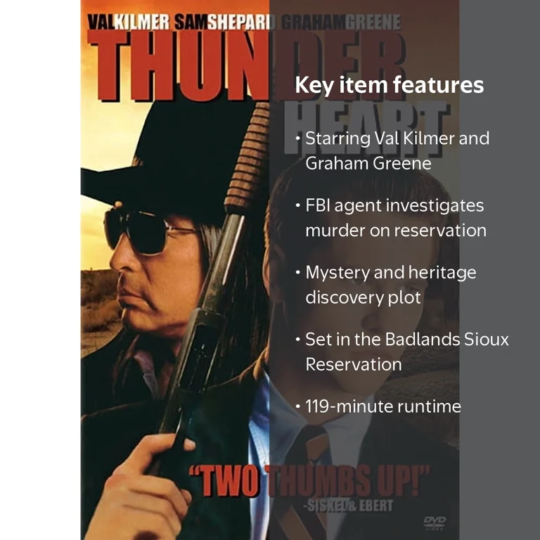 Sony Pictures - Thunderheart [DIGITAL VIDEO DISC] Starring Val