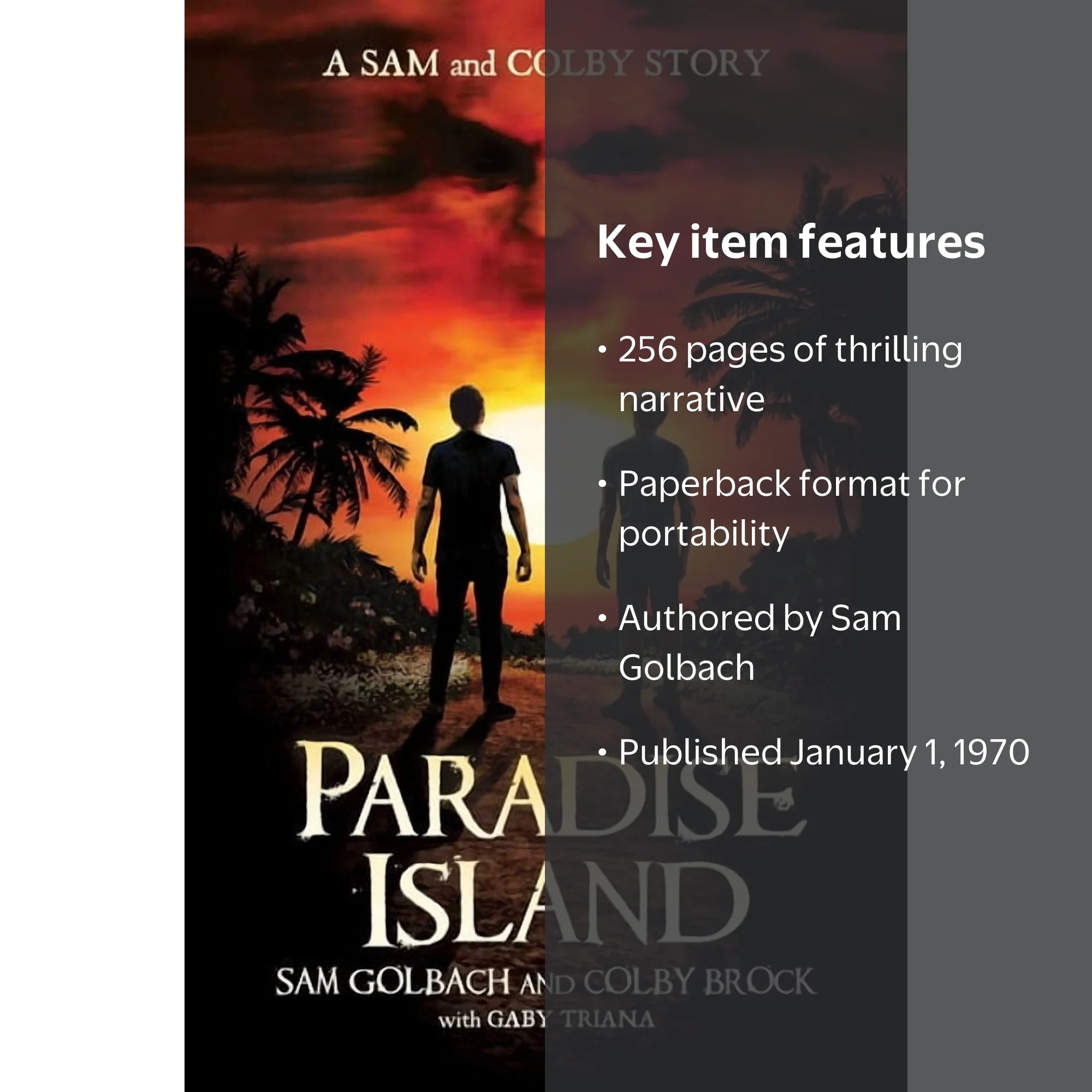 San Luis Potosi サンルイポトシ　ガイドブック Sam and Colby's Paradise Island: A Creepy Mystery Tale (Paperback