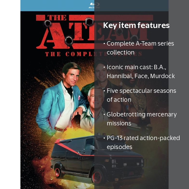 Universal Studios, The A-Team: The Complete Series, PG-13