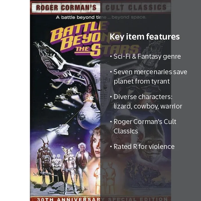 Shout! Factory, Battle Beyond the Stars, Sci-Fi and Fantasy DVD