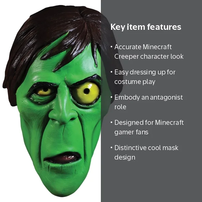 Trick or Treat Studios The Creeper Mask - Walmart.com