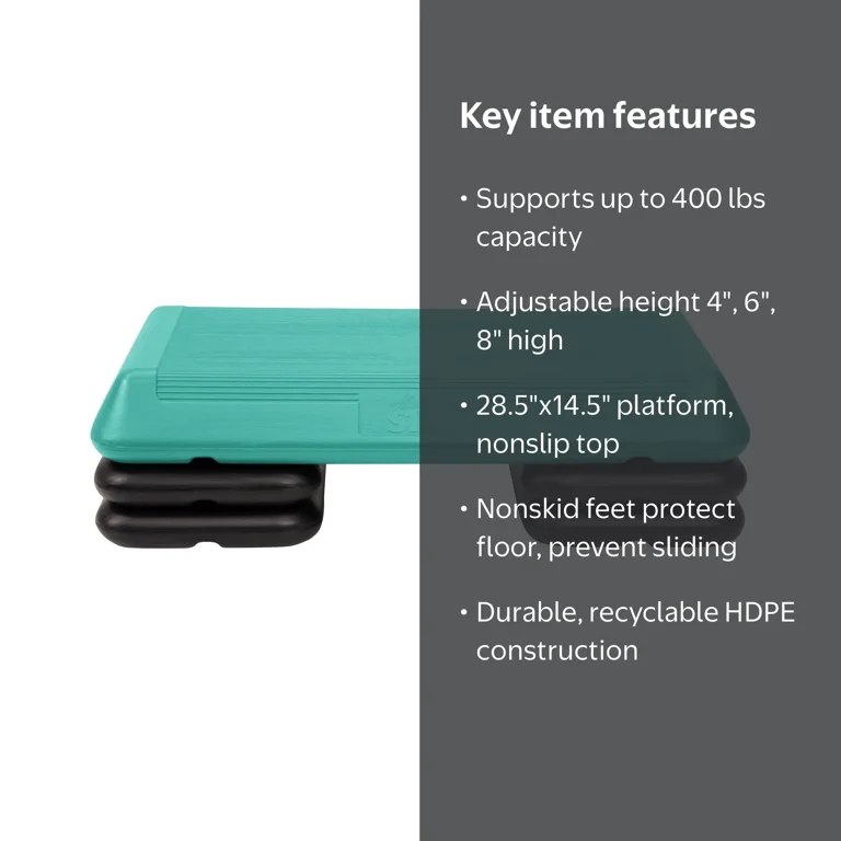 The Step Original Circuit Size Aerobic Platform, Nonslip Platform
