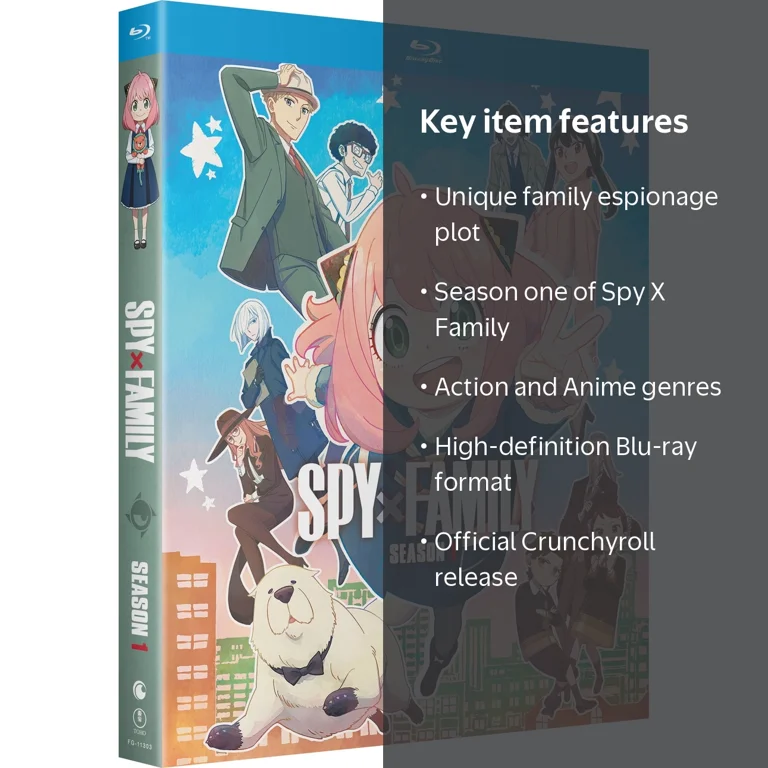 Spy X Family - Season 1 (Blu-ray) Crunchyroll, Action, Anime