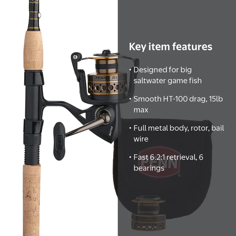 best bluewater fly reel Big Catch Fishing Tackle Retrieve_Left or Right Hand Power Beads lure – Color:Black- Glass weave in the