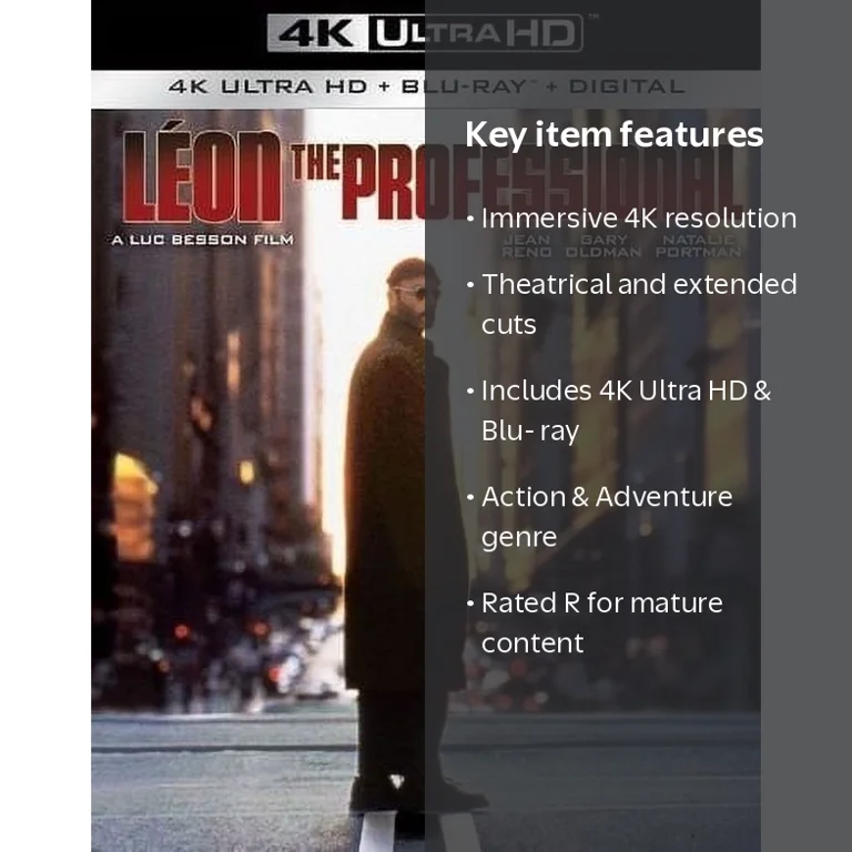 LÉON UHD Blu-ray Sony Pictures Léon: The Professional - 4K Ultra HD + Blu-ray