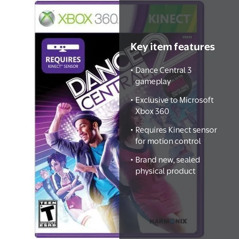 Dance Central 3 (Kinect Req) (Xbox 360) - Walmart.com