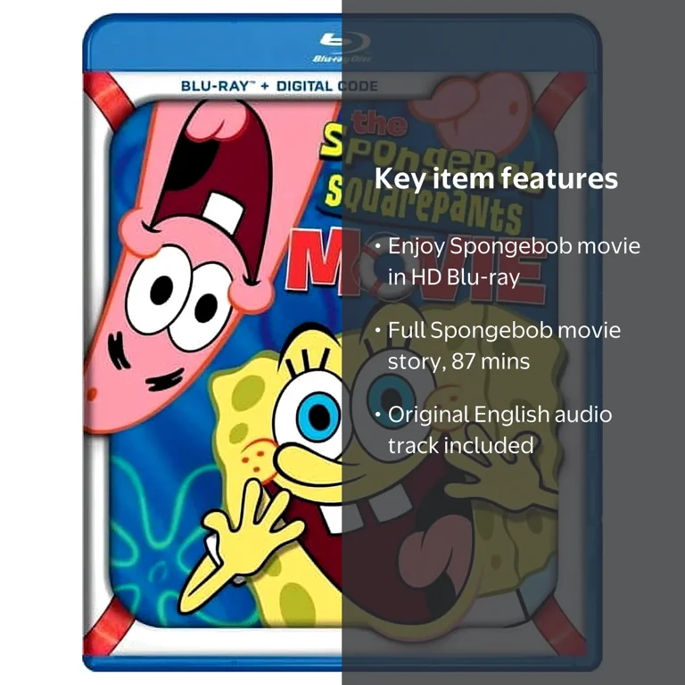 Spongebob Squarepants Movie [Blu-ray] - Walmart.com