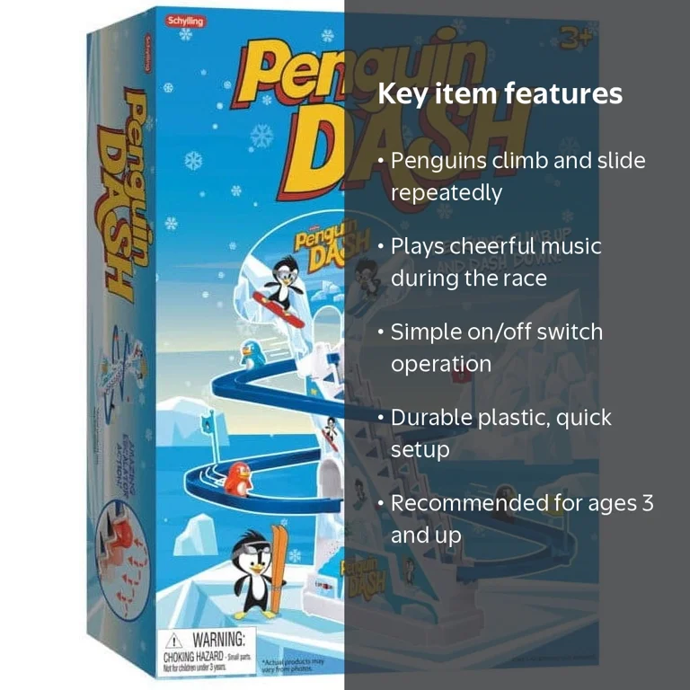 Schylling Penguin Race Track Game Play Set for Kids - Walmart.com