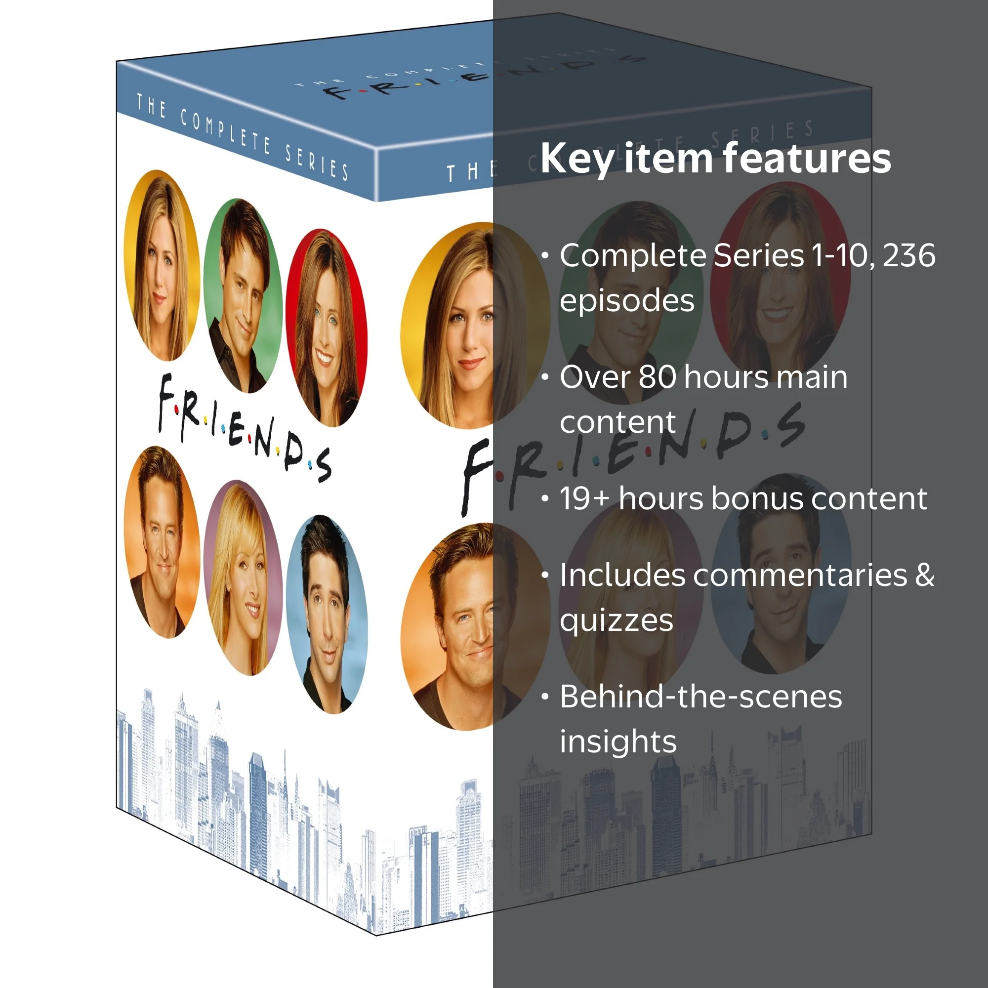 Friends: The Complete Series Collection (DVD) - Comedy TV Show Box