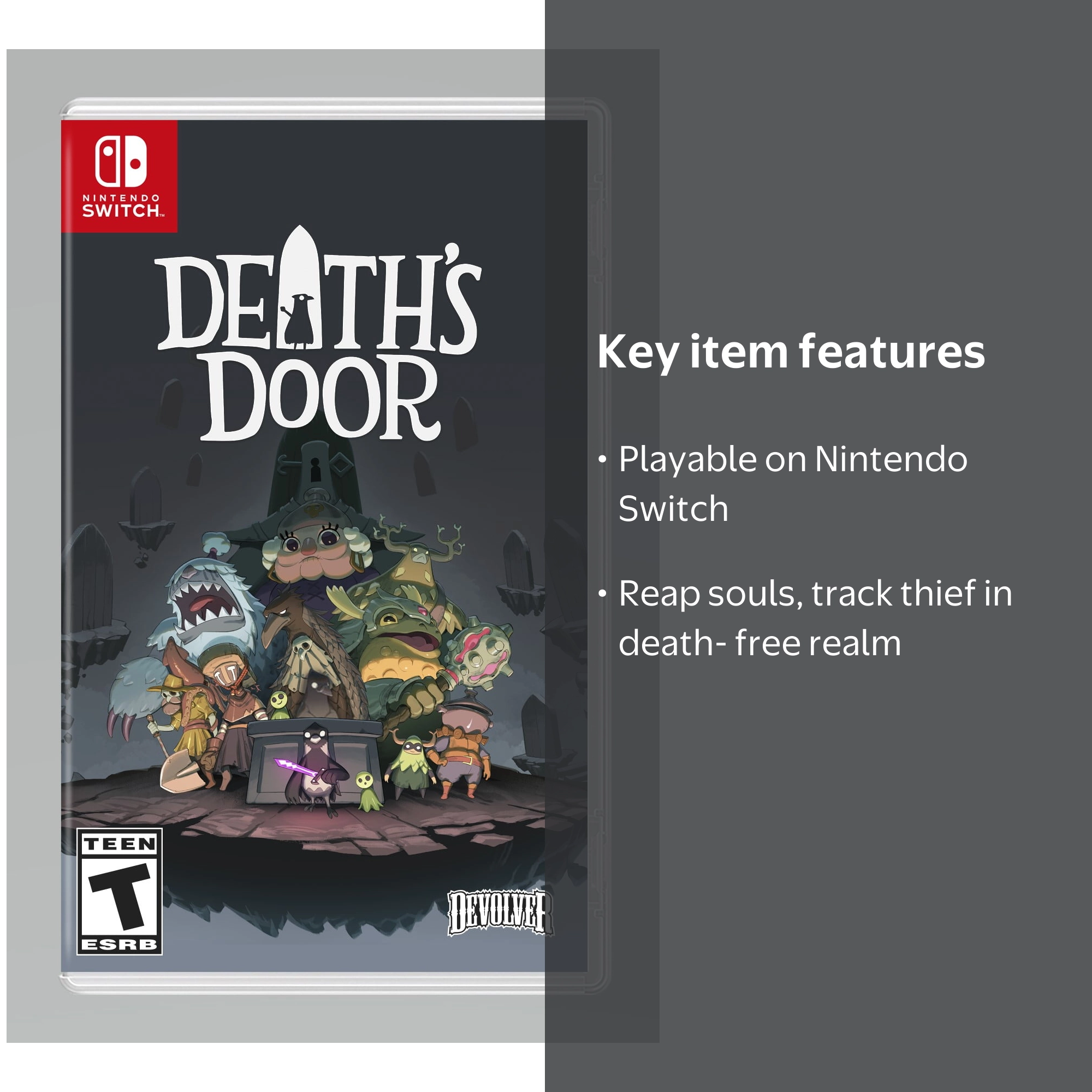 Switch Death's Door 限定版 海外版／新品 Devolver Digital Death's Door Nintendo Switch Action Adventure