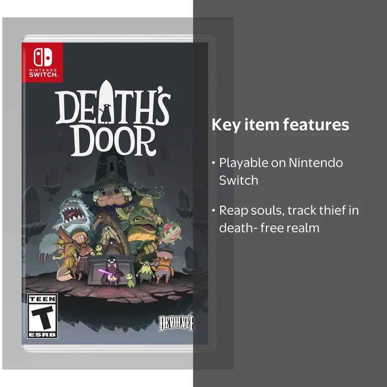 Nintendo Switch Death's Door Switch Devolver Digital Death's Door Nintendo Switch Action Adventure