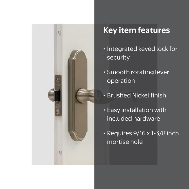 Larson Certified Interior Screen Storm Door Handle Set, M2 Mortise