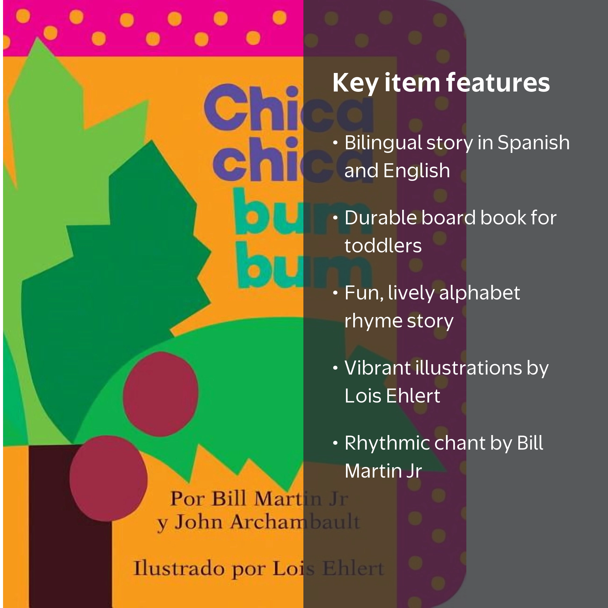 Chica chica bum bum Chicka Chicka Boom (Board Book) - Walmart.com