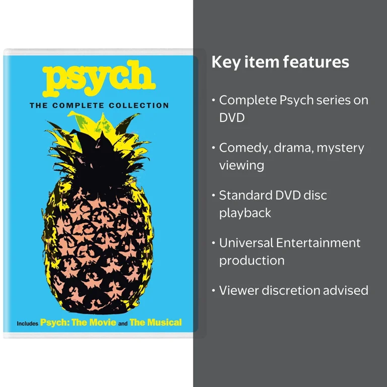 Psych: The Complete Collection - All Seasons Box Set (DVD