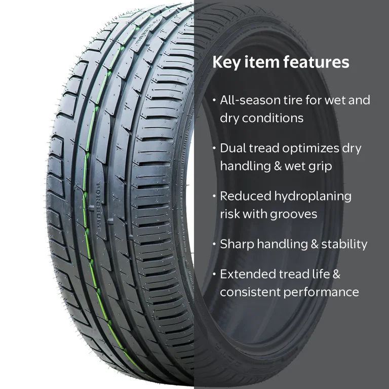 Forceum, Octa 225/35ZR19 88Y XL All Season Tire, High Performance