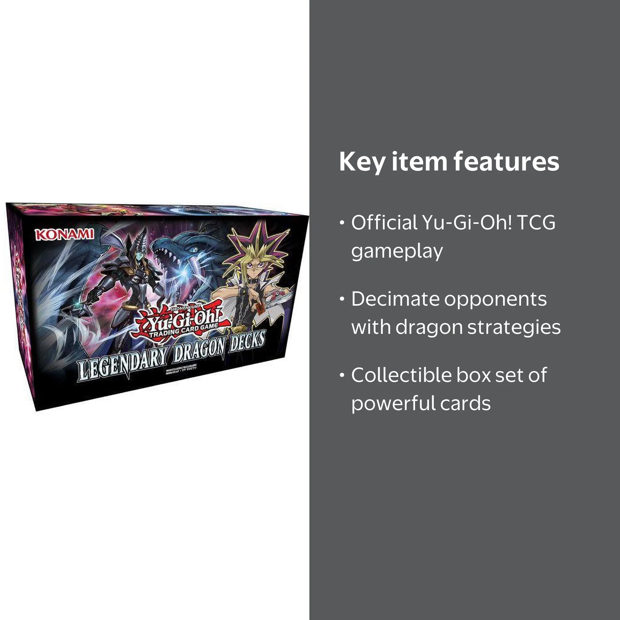 yugioh legendary dragon decks walmart YuGiOh Legendary Dragon Decks Box Set