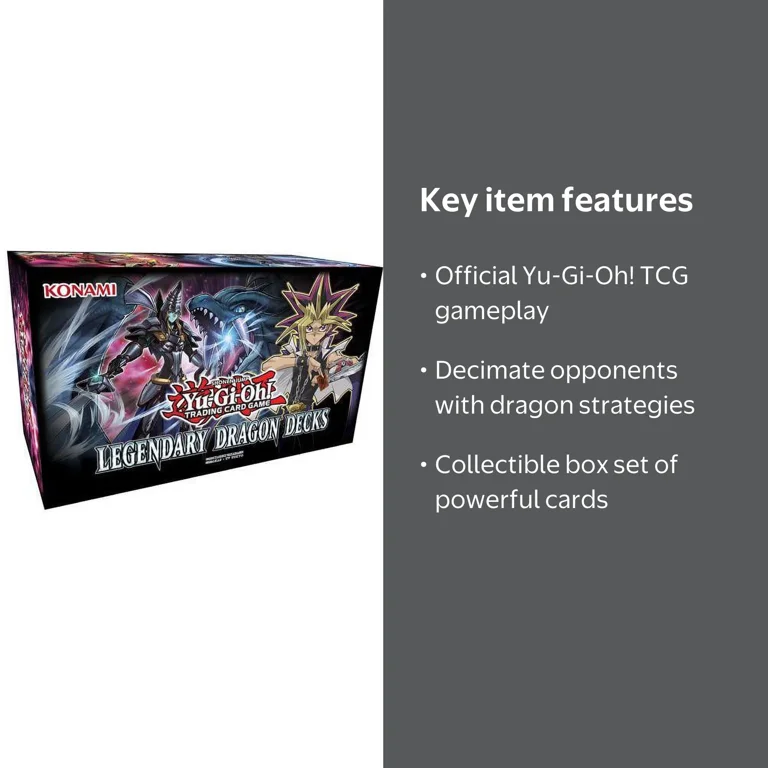 yu gi oh legendary dragon decks Yu-Gi-Oh! - You will receive the 1st Edition version of this card. YuGiOh Legendary Dragon Decks Box