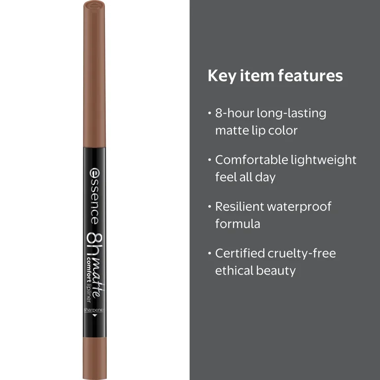 SIAM SHADE/10～The Perfect Collection～ essence 8H Matte Comfort Lipliner, 10 The Perfect Shade - Walmart.com