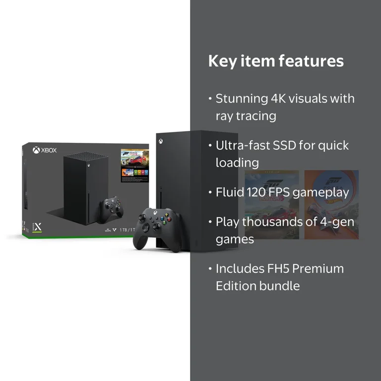 Microsoft, Xbox Series X – Forza Horizon 5 Bundle, 4K gaming