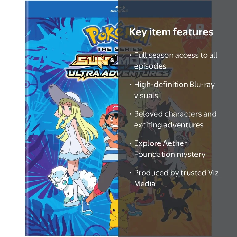 Pokemon The Series: Sun and Moon - Ultra Adventures (Blu-ray Set