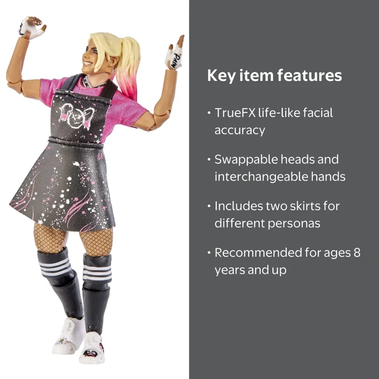 WWE, Action Figure, Alexa Bliss Ultimate Edition, 6-Inch