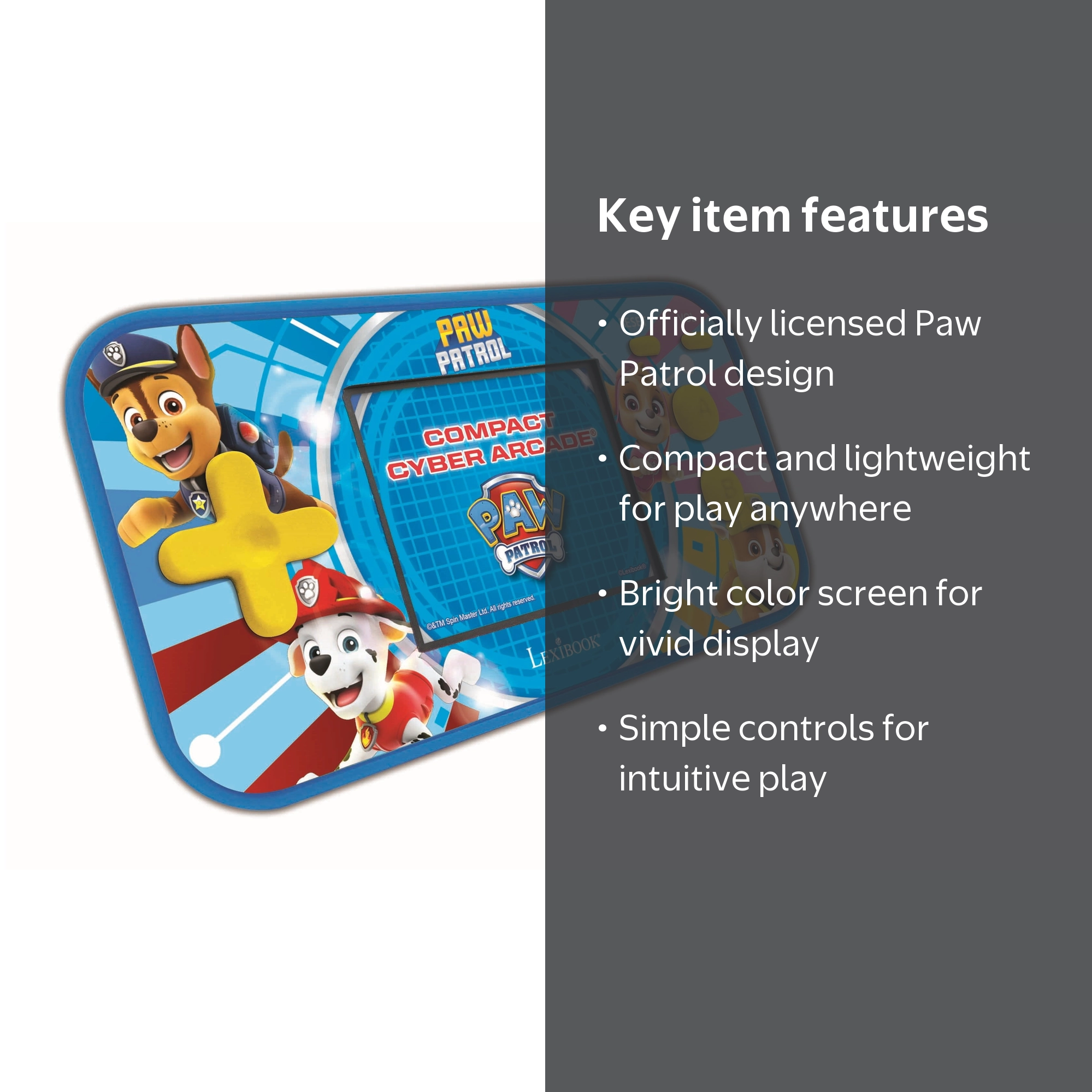 Lexibook, Console Portable System Retro, 2.5'' screen, 150 games