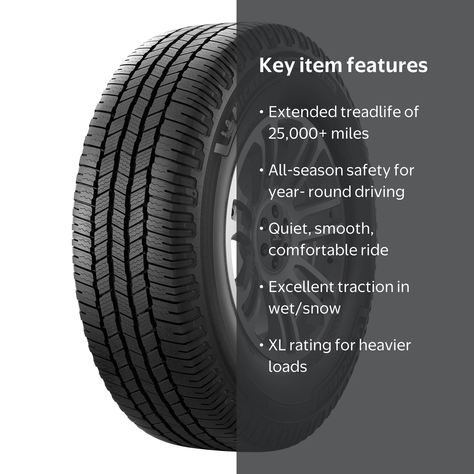 Michelin Defender LTX MS2 Tire, 265/50R22 112H XL - Walmart.com