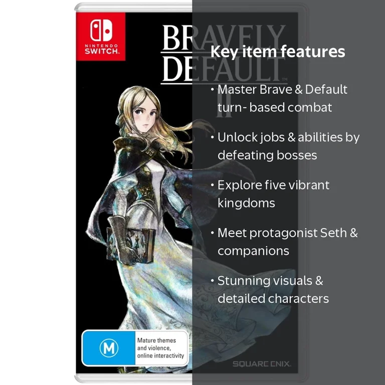 Bravely Default II - Nintendo Switch - Walmart.com