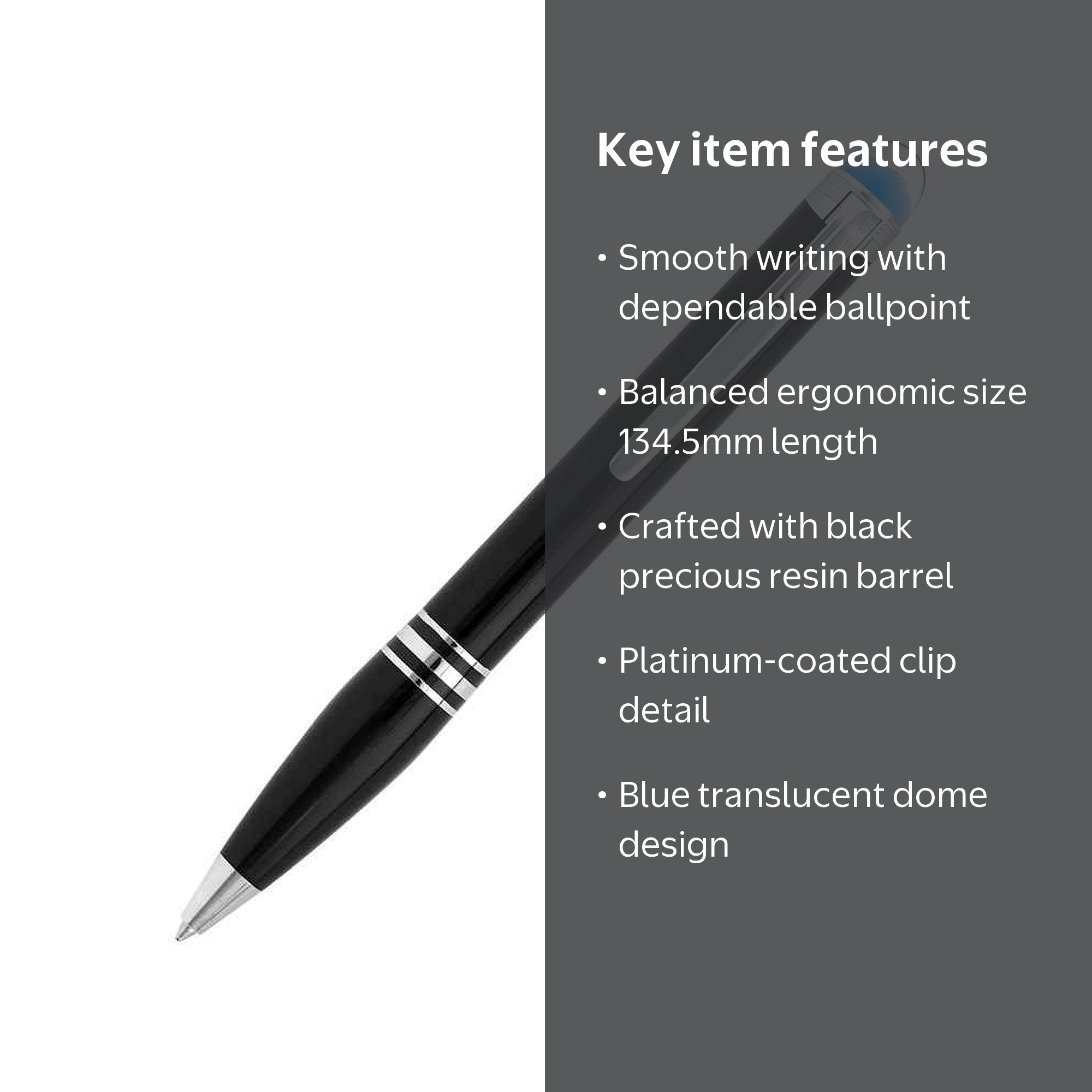 Montblanc StarWalker Unisex Adult Resin Ballpoint Pen with