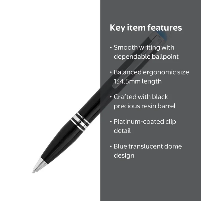 Montblanc StarWalker Unisex Adult Resin Ballpoint Pen with