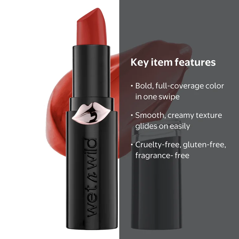 wet n wild Mega Last Matte Lip Color Red Velvet Long-Lasting