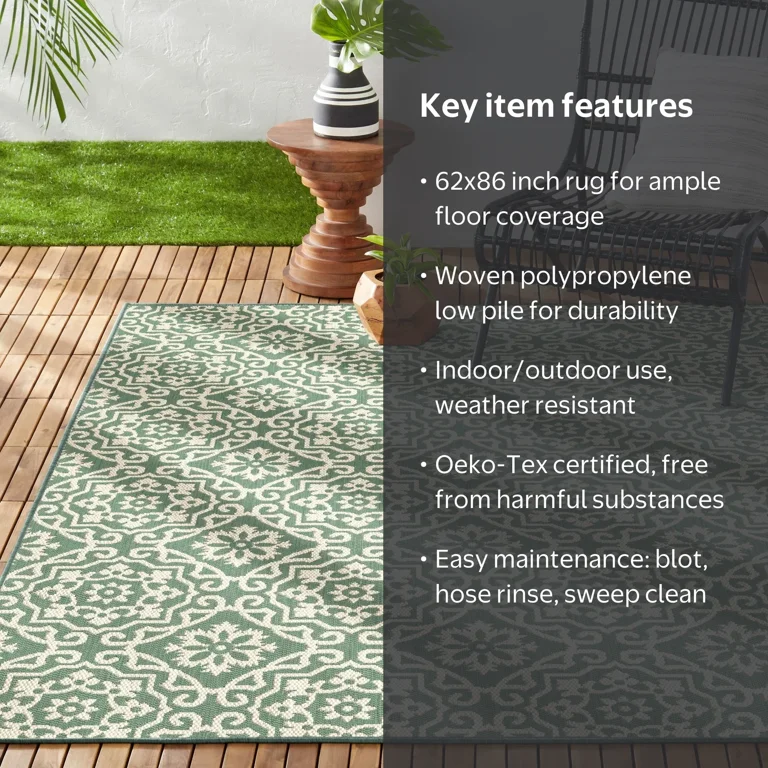 Nicole Miller New York Patio Country Danica Transitional Geometric