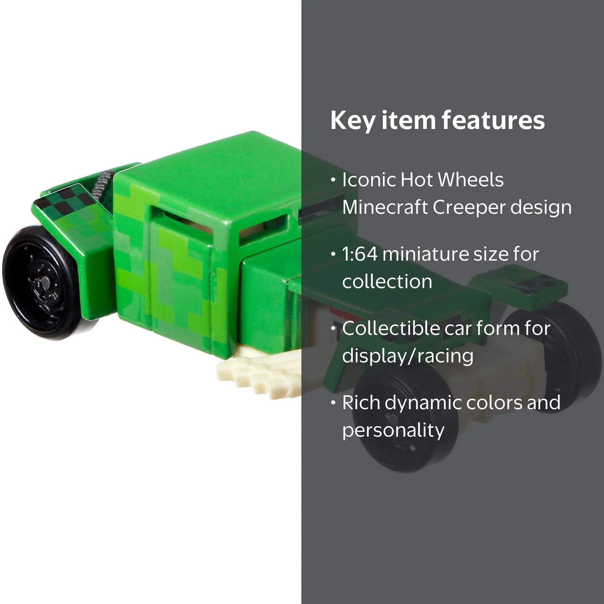 Hot Wheels Minecraft Creeper Vehicle - Walmart.com