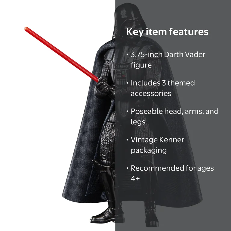 Star Wars, Darth Vader (The Dark Times), Action Figure, 3.75